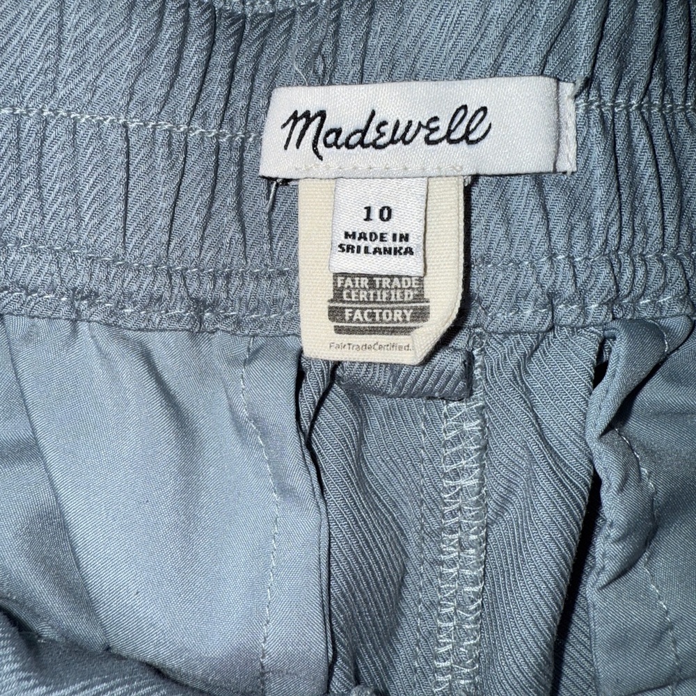 🩵 Madewell The Neale Straight-Leg Pant in
Drapeweave in Overcast, sz 10 - Picture 14 of 16